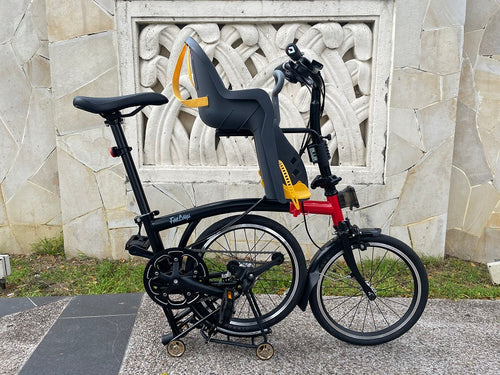 child seat for a brompton folding bike