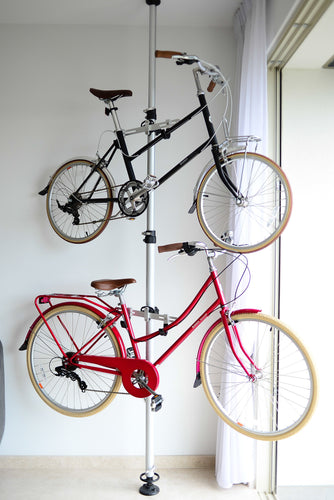 double bicycle stand