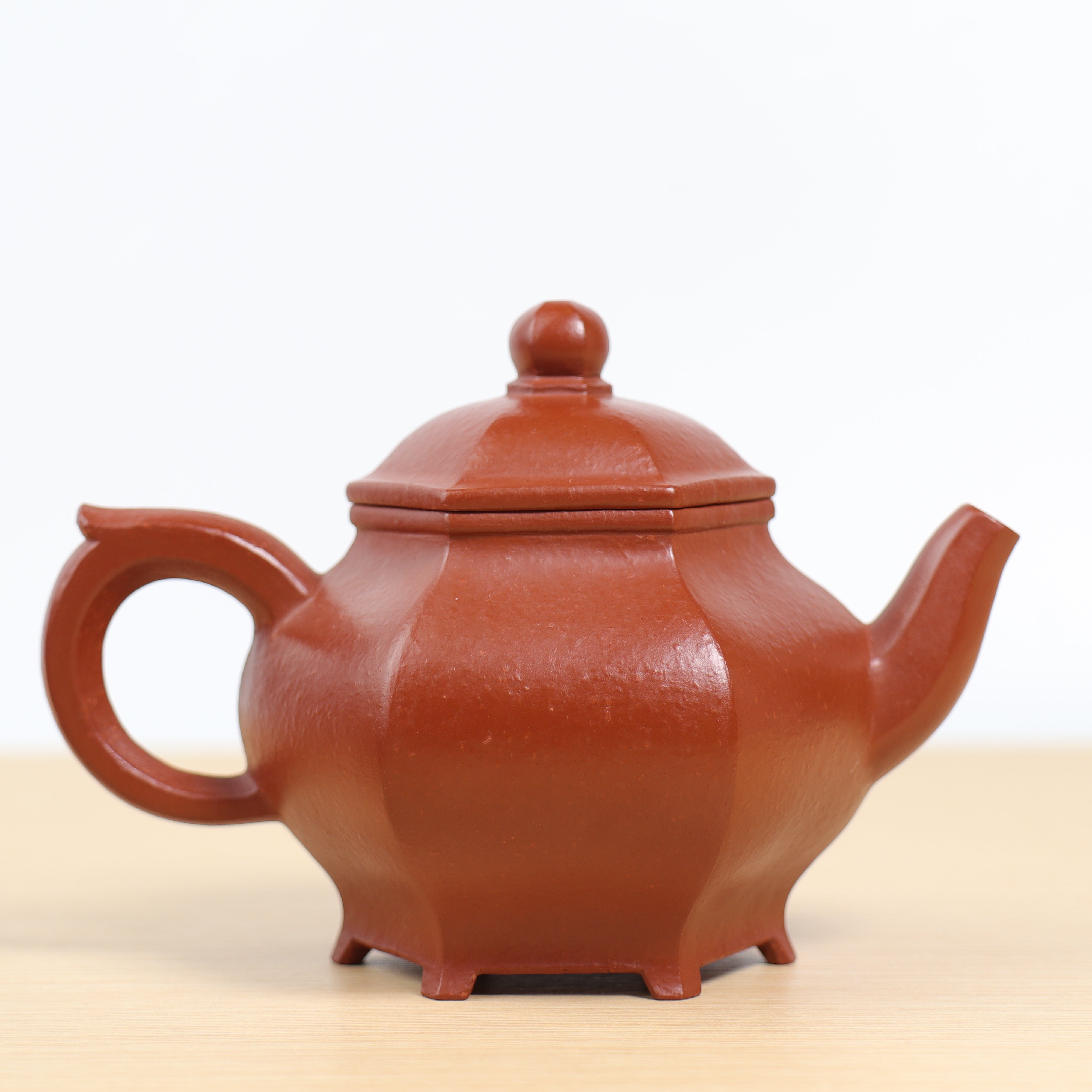 已售出）*新品*【六方宮燈】全手工朱泥紫砂茶壺– Cha-Tailor Tea