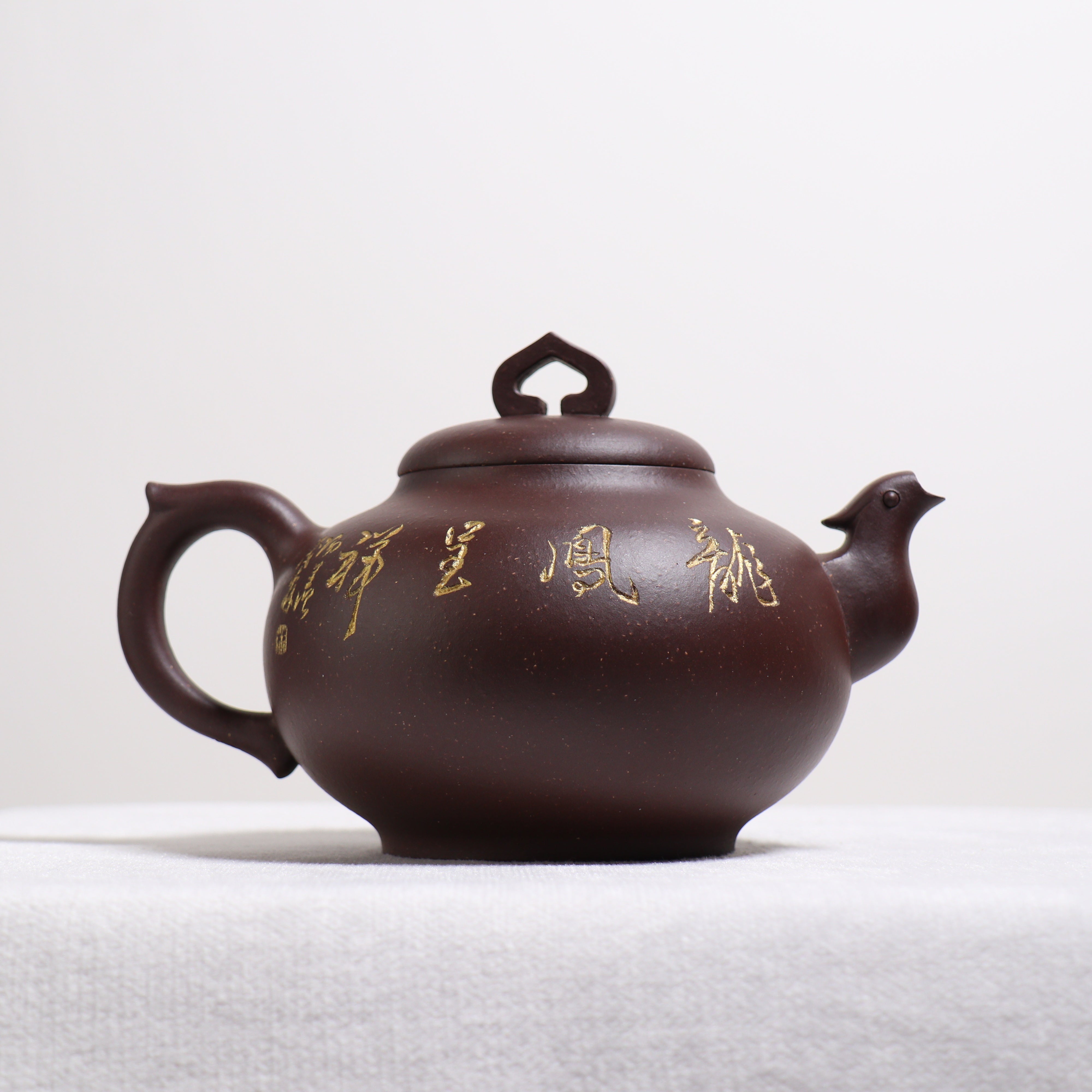 全日本送料無料 「龍鳳呈祥」 急須 茶道具 旧蔵 東洋彫刻