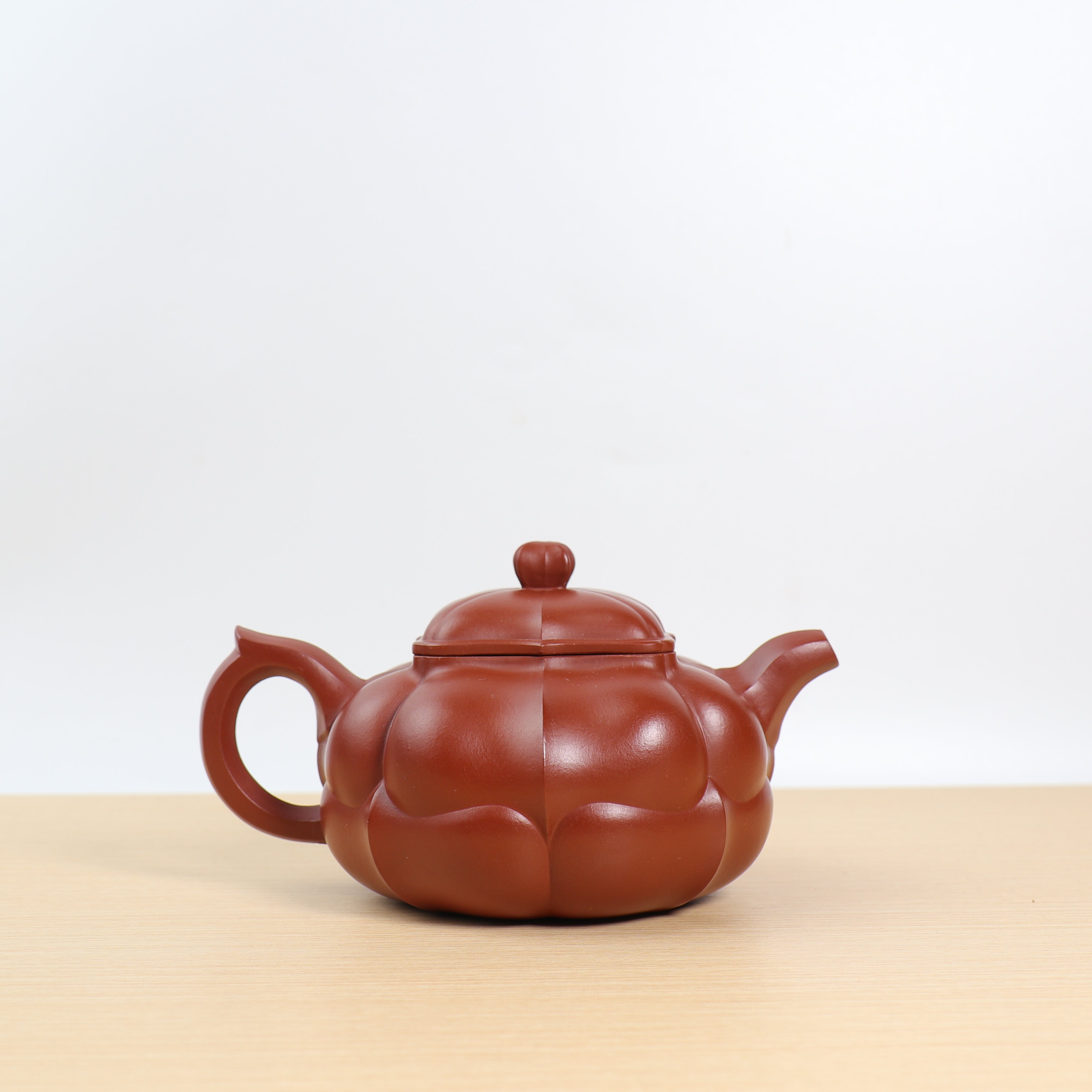 【菊蕊壺】朱泥筋紋紫砂茶壺– Cha-Tailor Tea Specialist