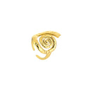 Bijoutheek Ring (Sieraad) Spiral Gehamerd One Size
