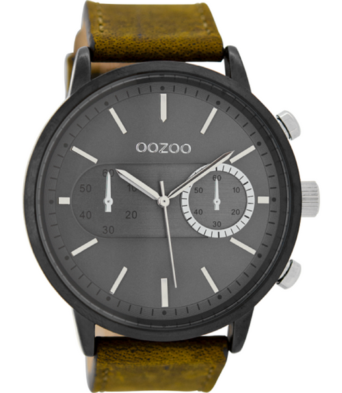 Oozoo Heren Horloge-C9057 groen (48mm) Bijoutheek