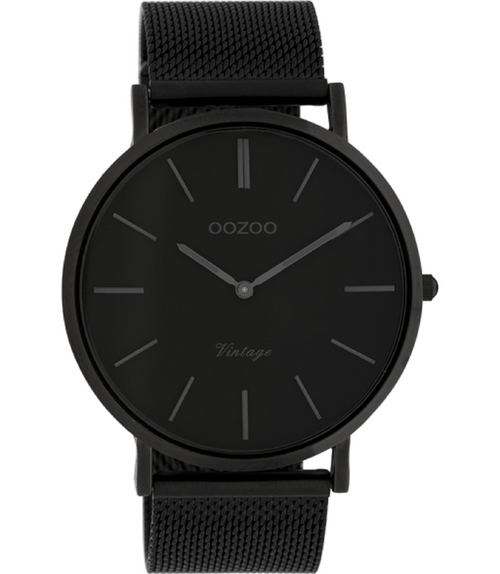 revolutie Ruwe olie Boom Oozoo Dames horloge-C9932 zwart (44mm) – Bijoutheek