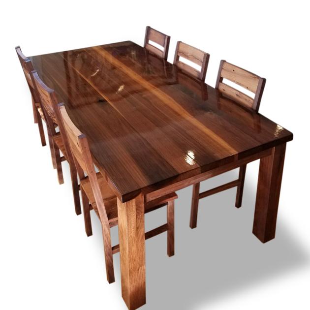 Ipswich Range Farm Table Lighthouse Woodworks LLC