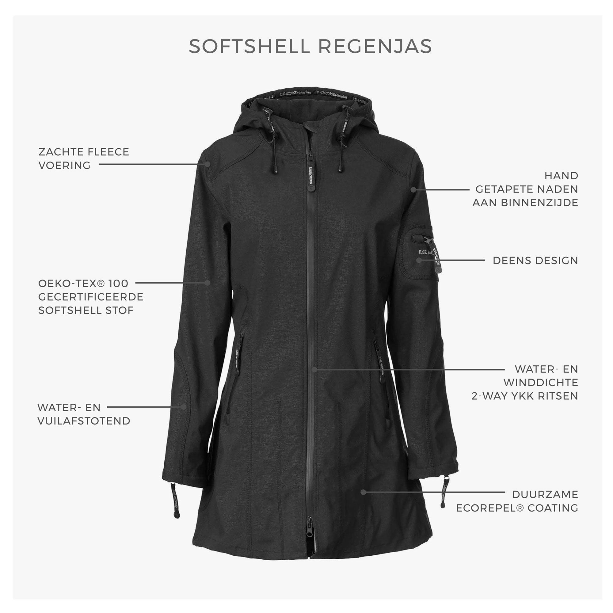 Softshell regenjas RAIN37 - Beetle 492 | Beetle