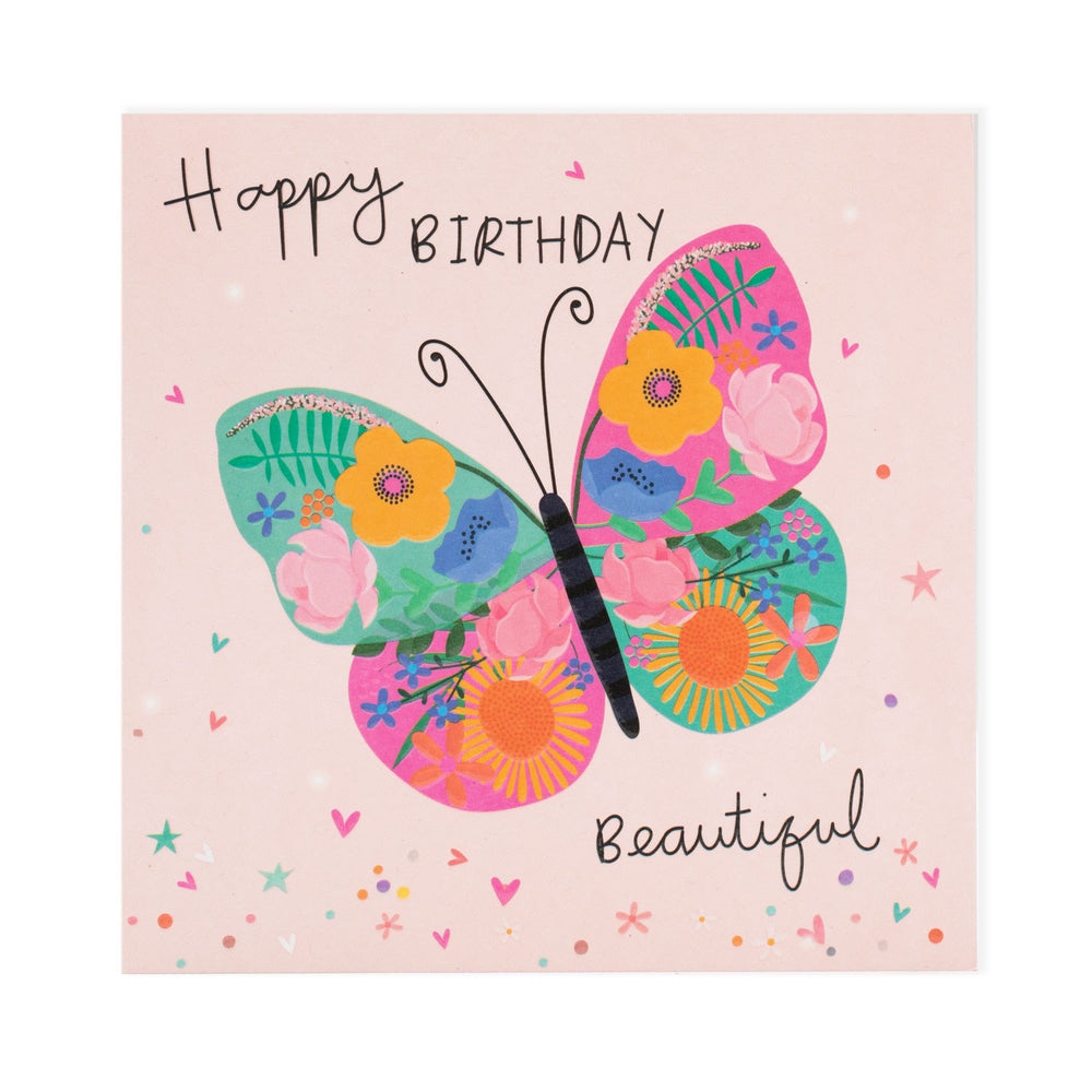 Happy Birthday Beautiful Electric Dreams Card The Eel Catchers Daughter