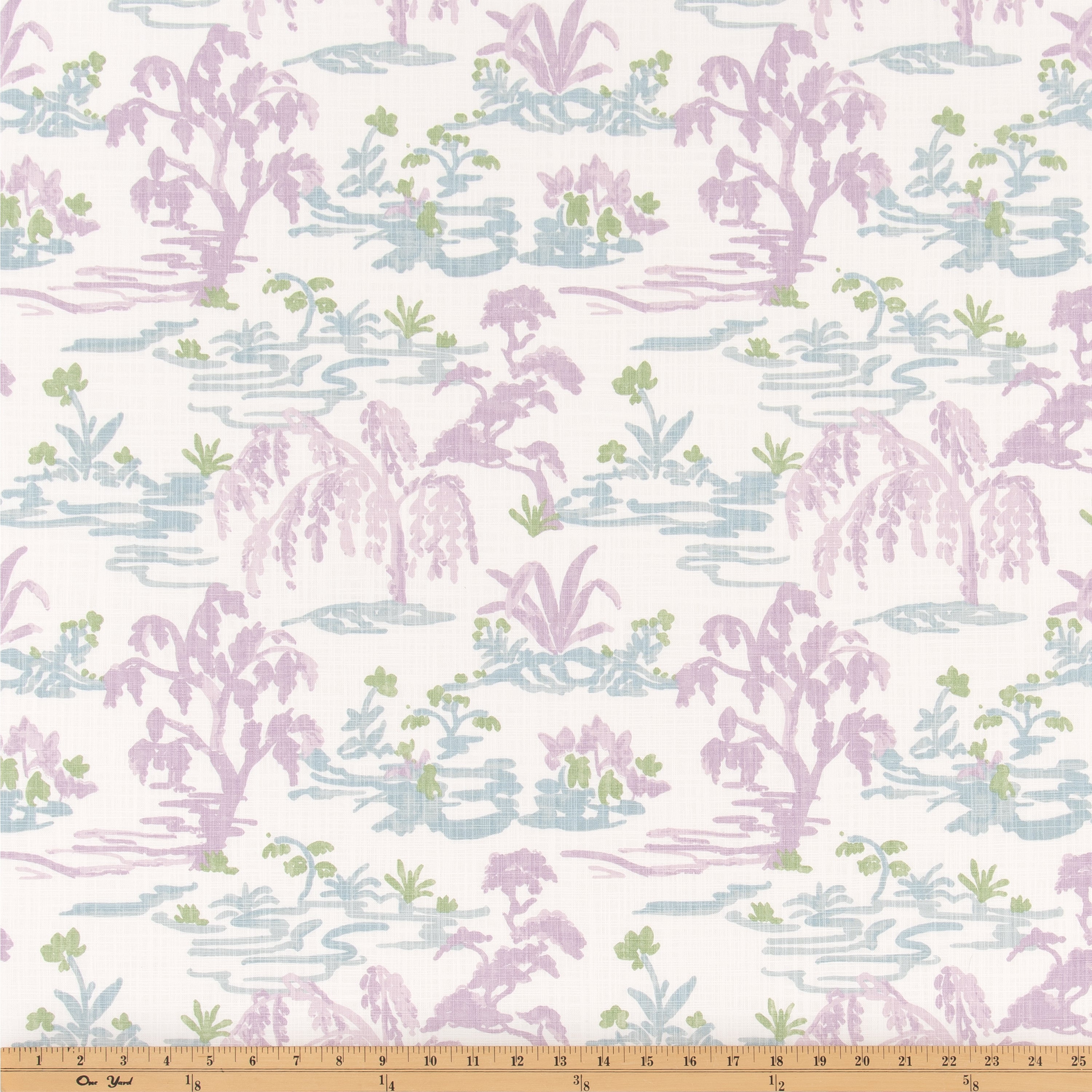  Meadow Orchid Slub Canvas Fabric By Premier Prints