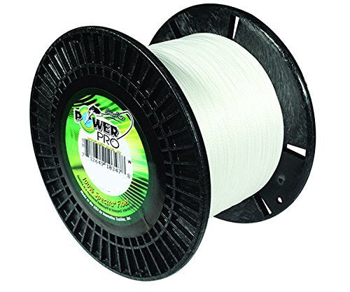 Power Pro Maxcuatro Braided Line (Moss Green/Hi Vis Yellow/White)