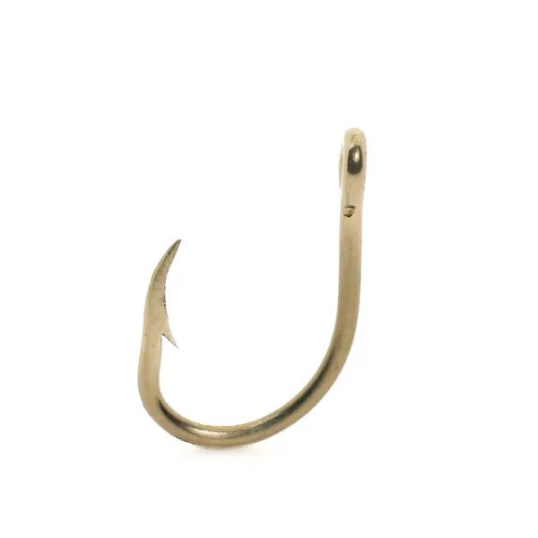 Mustad Classic Beak Hook, Size 4/0, Forged, 2 Slices in Special Long Shank,  50pk