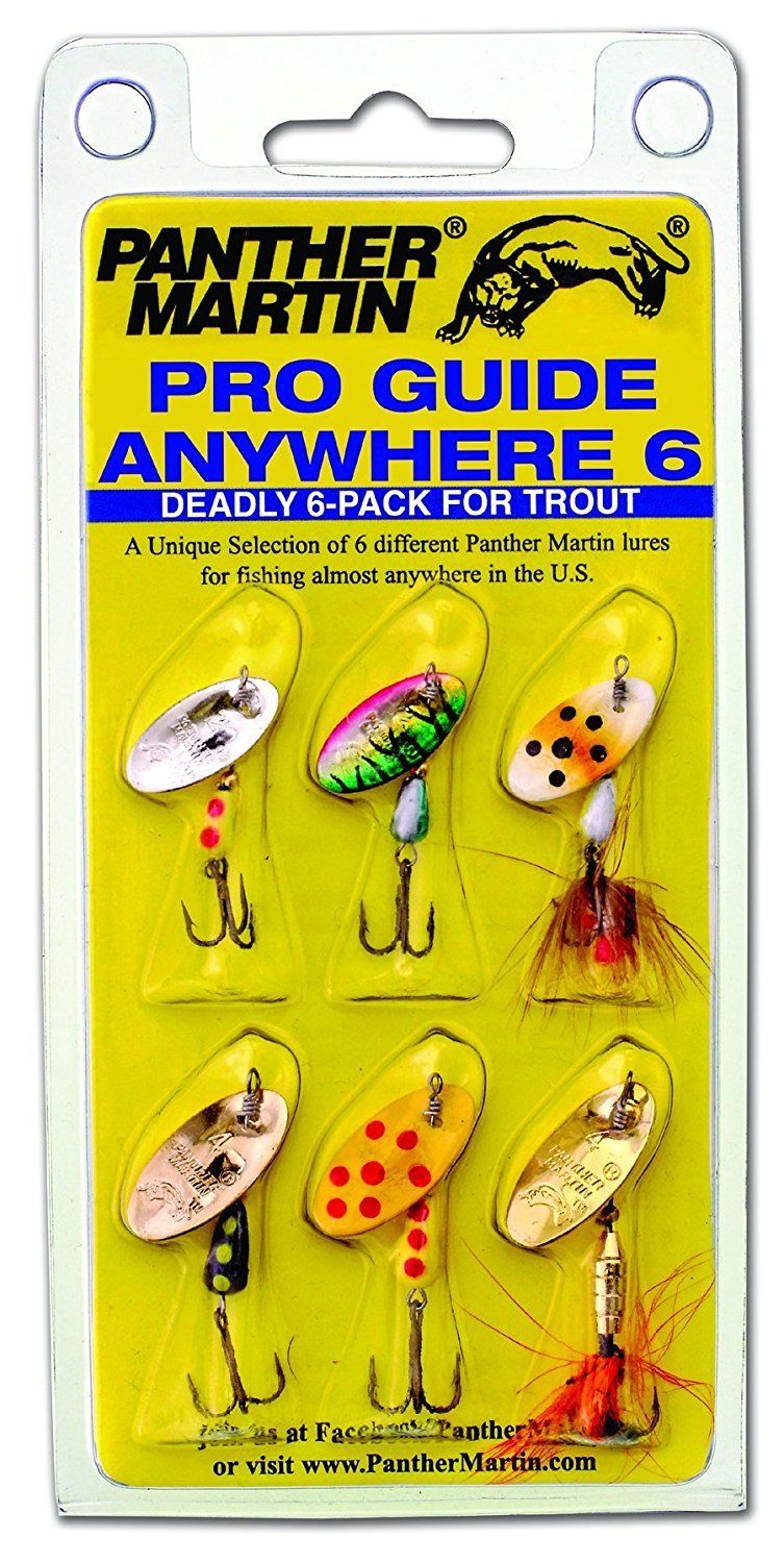 Panther Martin Western Trout 6 Pack Spinner Kit