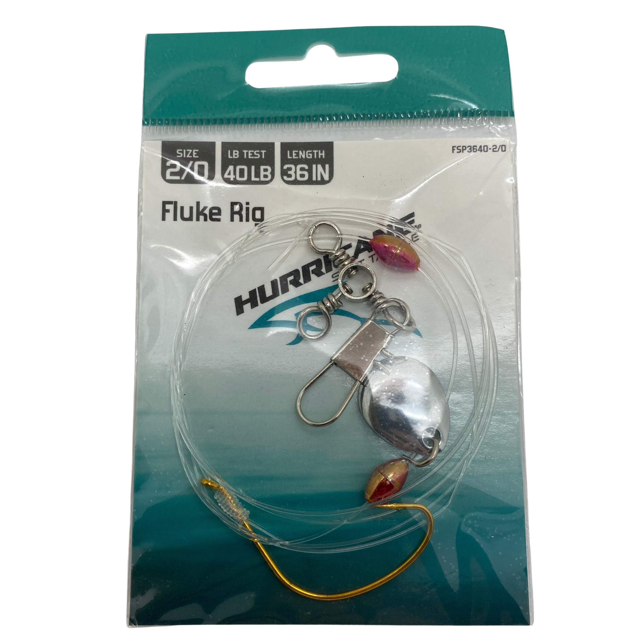  6 Mustad Fluke Fishing Rigs - 3 inch Squid Teaser Hoochie 2/0  Saltwater Flounder : Sports & Outdoors