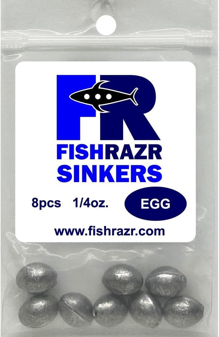 Fish Razr Removable Split Sinkers