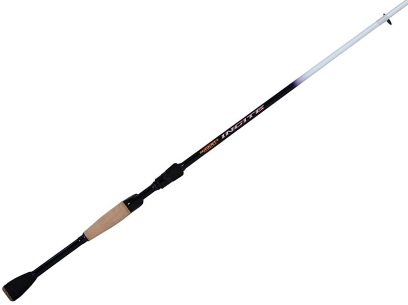 Duckett Fishing DFBI72M-S Black Ice 7'2 Medium Spinning Rod