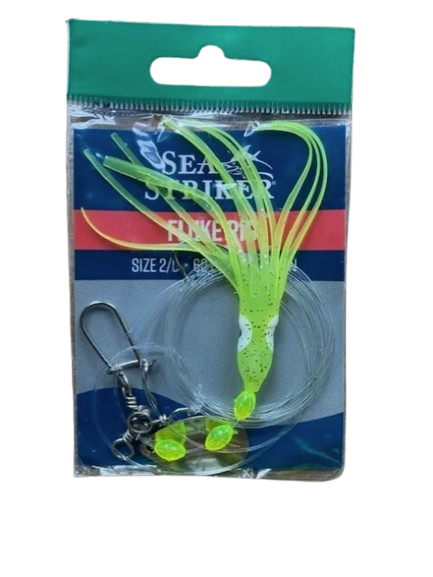 Sea Striker Fluke Rig Double Hook