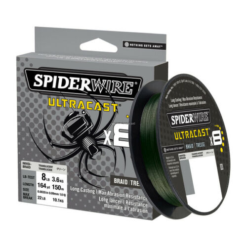 PureFishing 1374597 SCS10G-200 Spiderwire Stealth Braid Line 200 Yd 10Lb