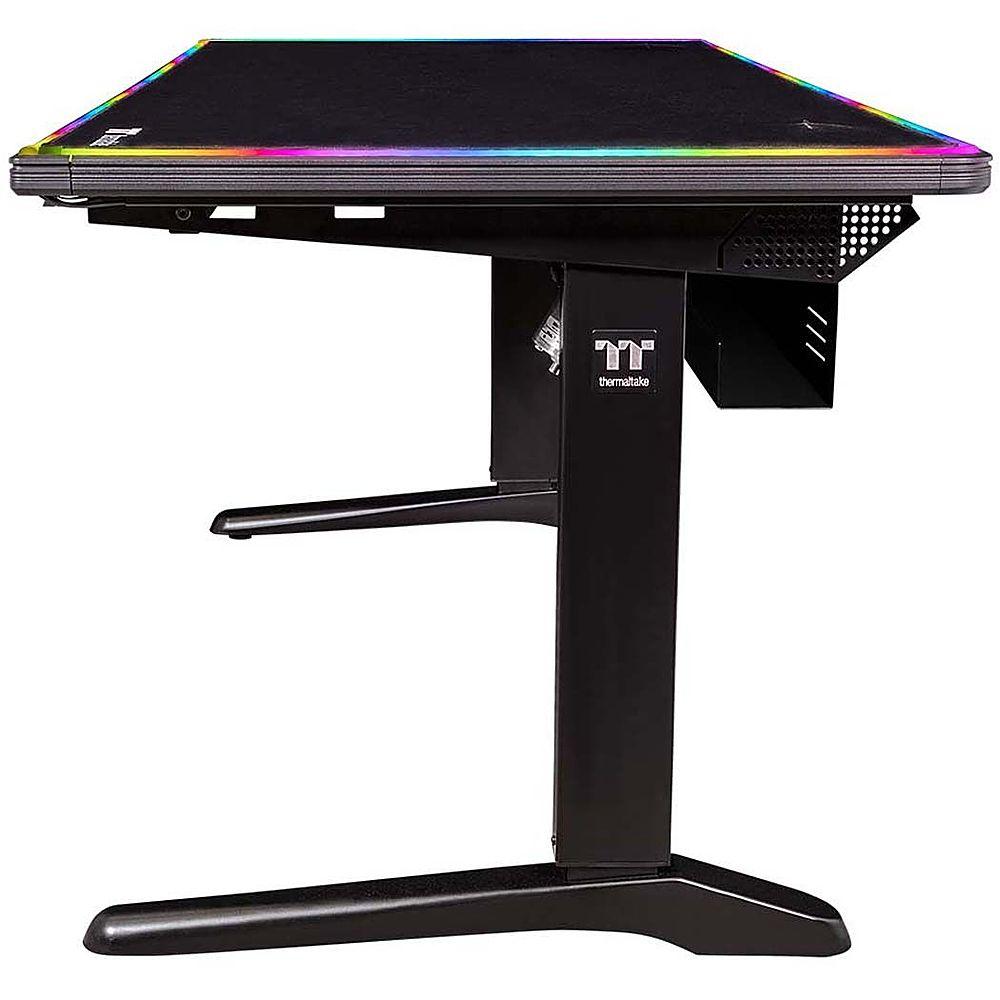 Уровень стола. Thermaltake Level 20 Battlestation RGB Gaming Desk. Thermaltake Desk Level 20. Thermaltake стол. Игровой стол Thermaltake TOUGHDESK 300 RGB Black.