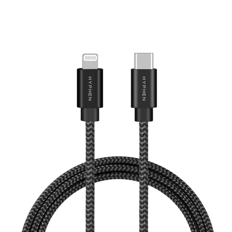 CableMod Pro Coiled Keyboard Cable (Midnight Black, USB A to USB Type C,  150cm)