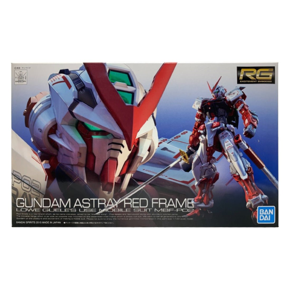 (Pre-Owned) Gundam Astray Red Frame Lowe Guele's Use Mobile Suit MBF-P ...