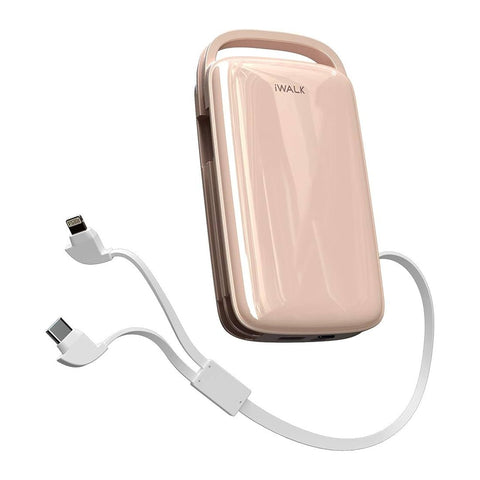 iWalk Portable Charger 4800mAh Power Bank for Iphone - Pink - مزود طاق –  Store 974