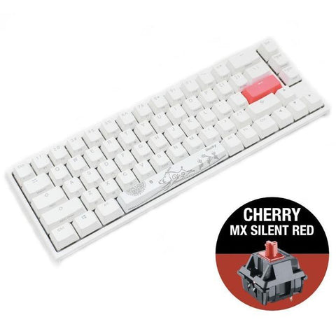 Ducky One 2 Mecha Mini Black Cherry Speed Silver Store 974 ستور ٩٧٤