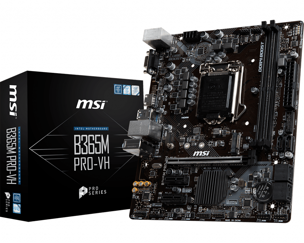 Msi b365m pro vh настройка биоса