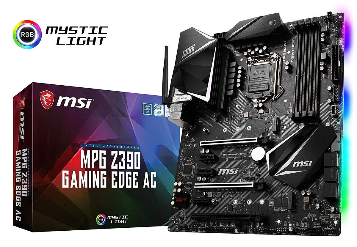 Обзор материнской платы msi mpg z390 gaming edge ac