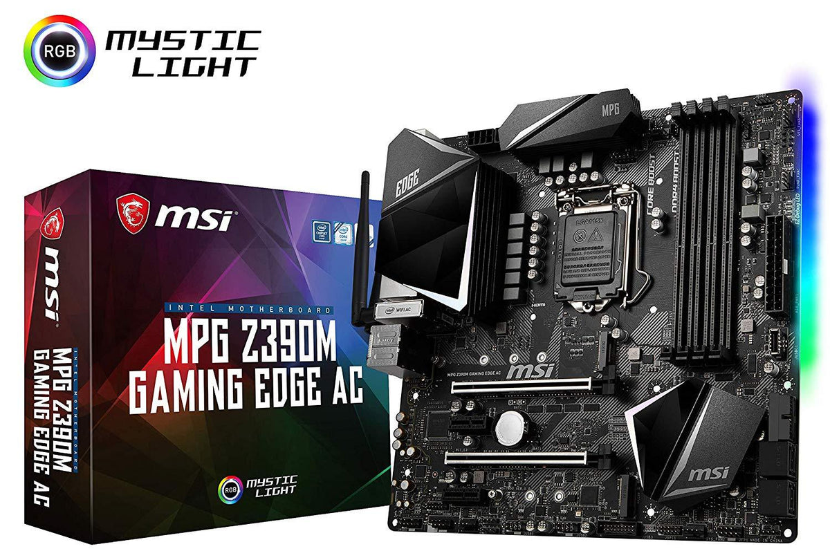 Msi z390m mpg gaming edge ac какие процессоры поддерживает