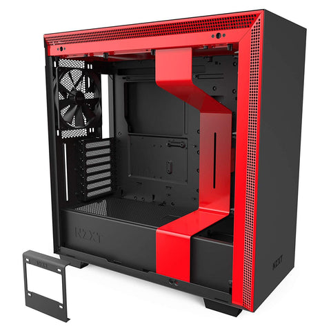 NZXT H9 Elite Mid-Tower ATX Gaming Cabinet Black  One Stop Shopping  Solution for all Computer Peripherals