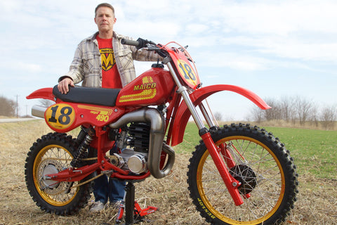 Vintage Maico dirt bike