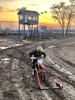 Practice start gate