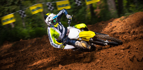 Motocross riding