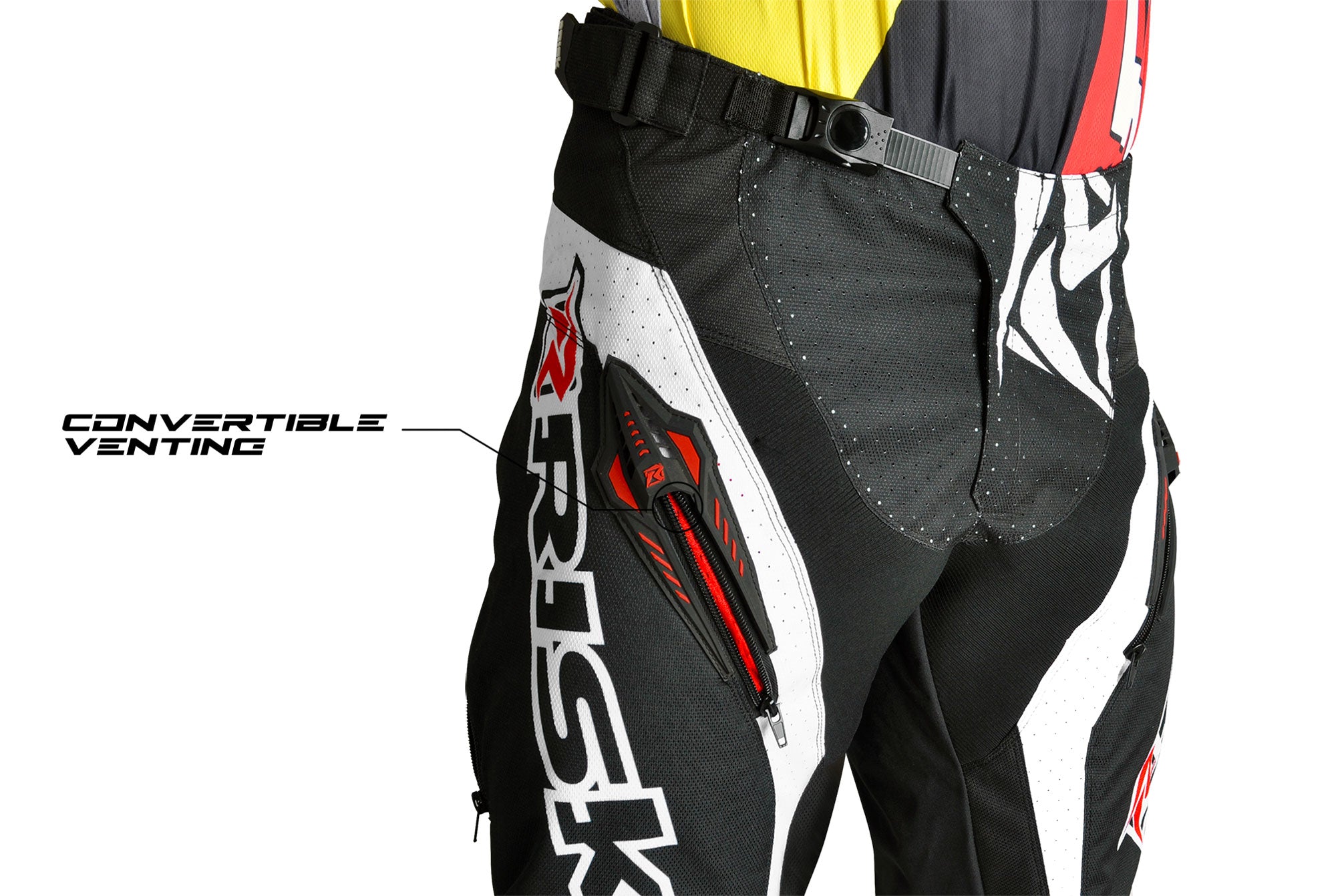 Risque Racing Ventilée V2 MX Pantalon Pantalon Détail