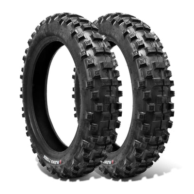 Product image of a EN1 GRAND PRIX double rear tire bundle in a white studio environment.