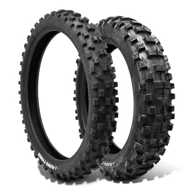 Product image of a EN1 GRAND PRIX front and rear tire bundle in a white studio environment.