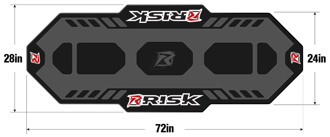 Risk Racing Factory Pit Mat Dimensions