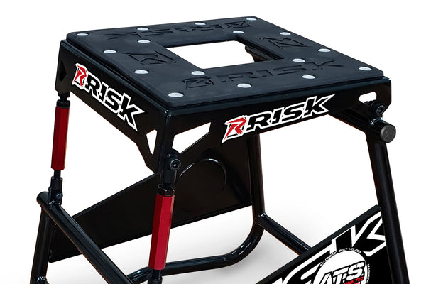 Détail du support de moto à dessus réglable ATS de Risk Racing