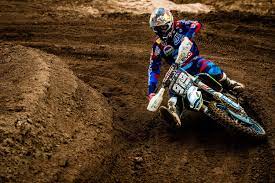 Motocross riding