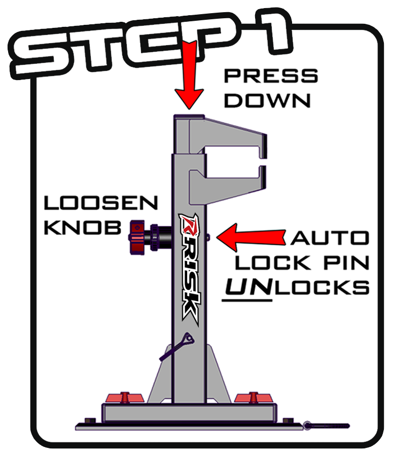 Lock-N-Load Unlocking Step 1