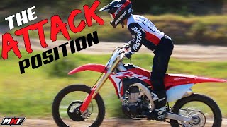 Body positioning for motocross