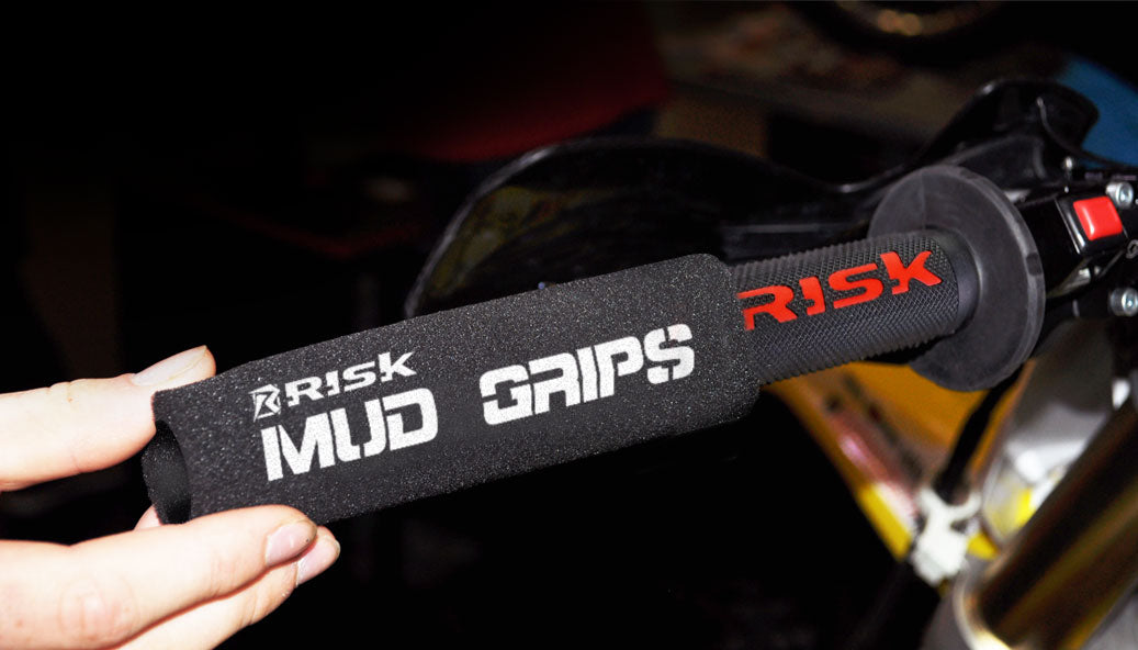 slide on Mud Grip over standard grips