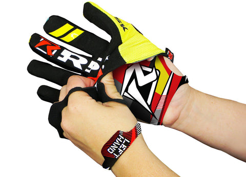 Risk Racing motocross gloves with Palm protectors for MX racing 