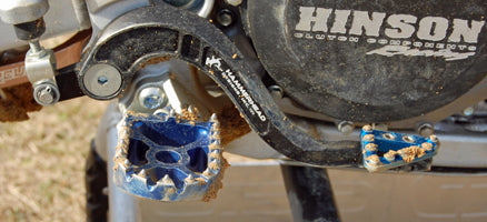 Dirt bike foot brake