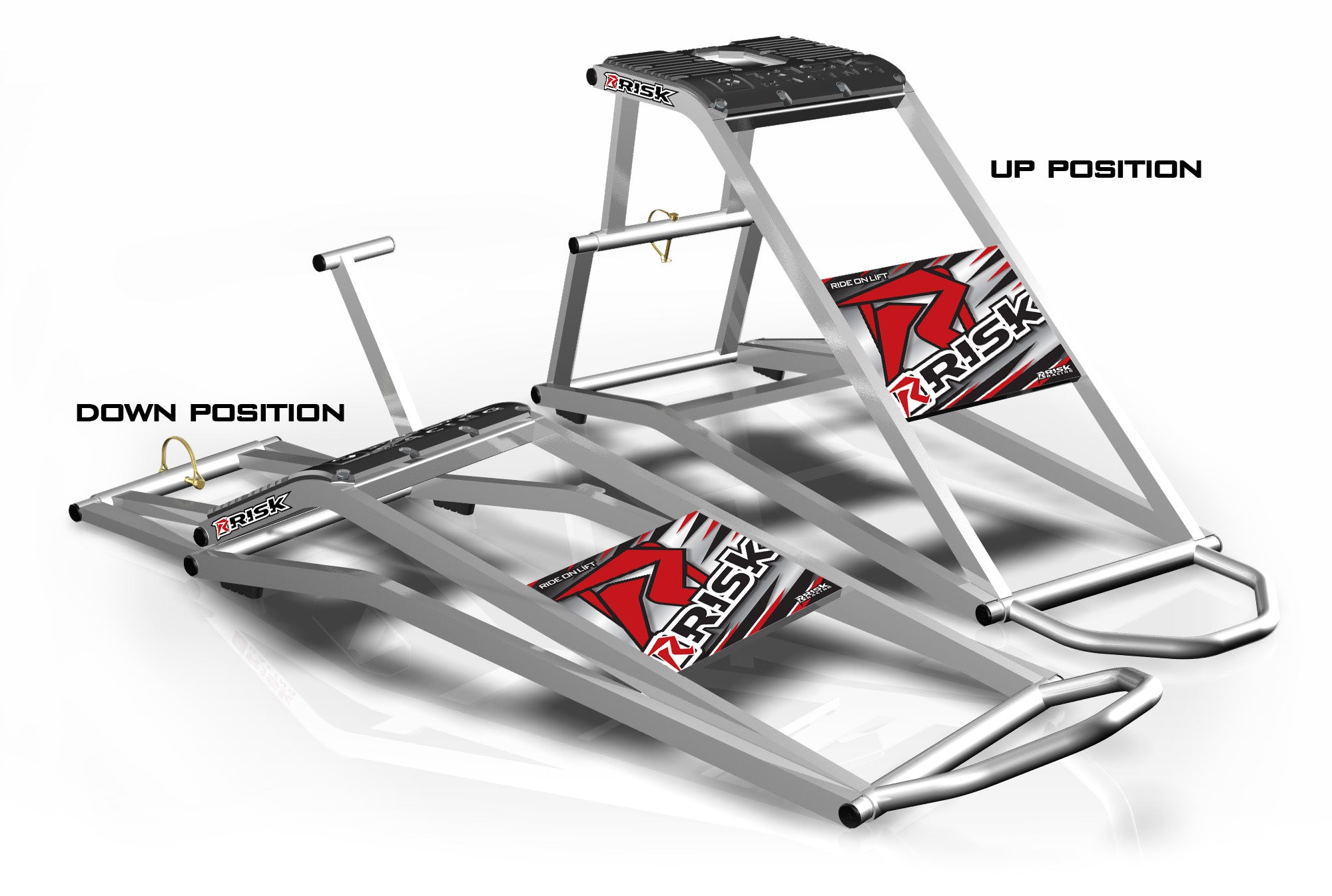 RR1 Ride-On Lift Stand by RISK