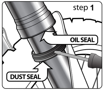 Seal Doctor fork seal fix step 1