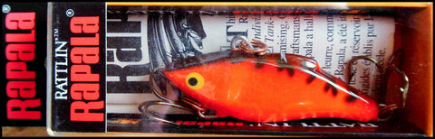 FISHING LURES RARE RAPALA RIPPIN RAP RPR 5 cm SPECIAL OPRT (Orange