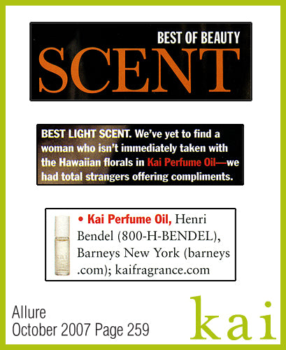 kai fragrance featured allure october 2007