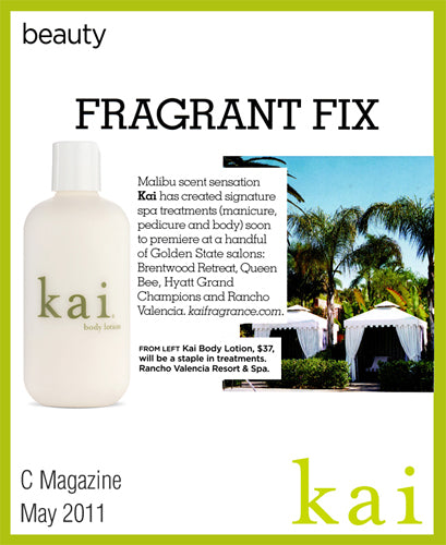 kai featured in c magazine may, 2011