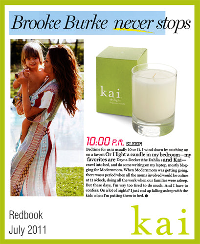 kai featured in redbook july, 2011