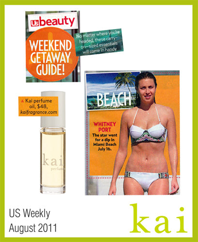 kai featured in us weekly august, 2011